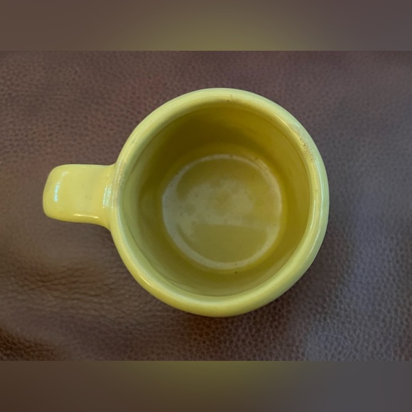RARE Vintage Wellfleet Pottery Yellow Mug / Coffee Cup Handmade Cape Cod - Picture 6 of 11